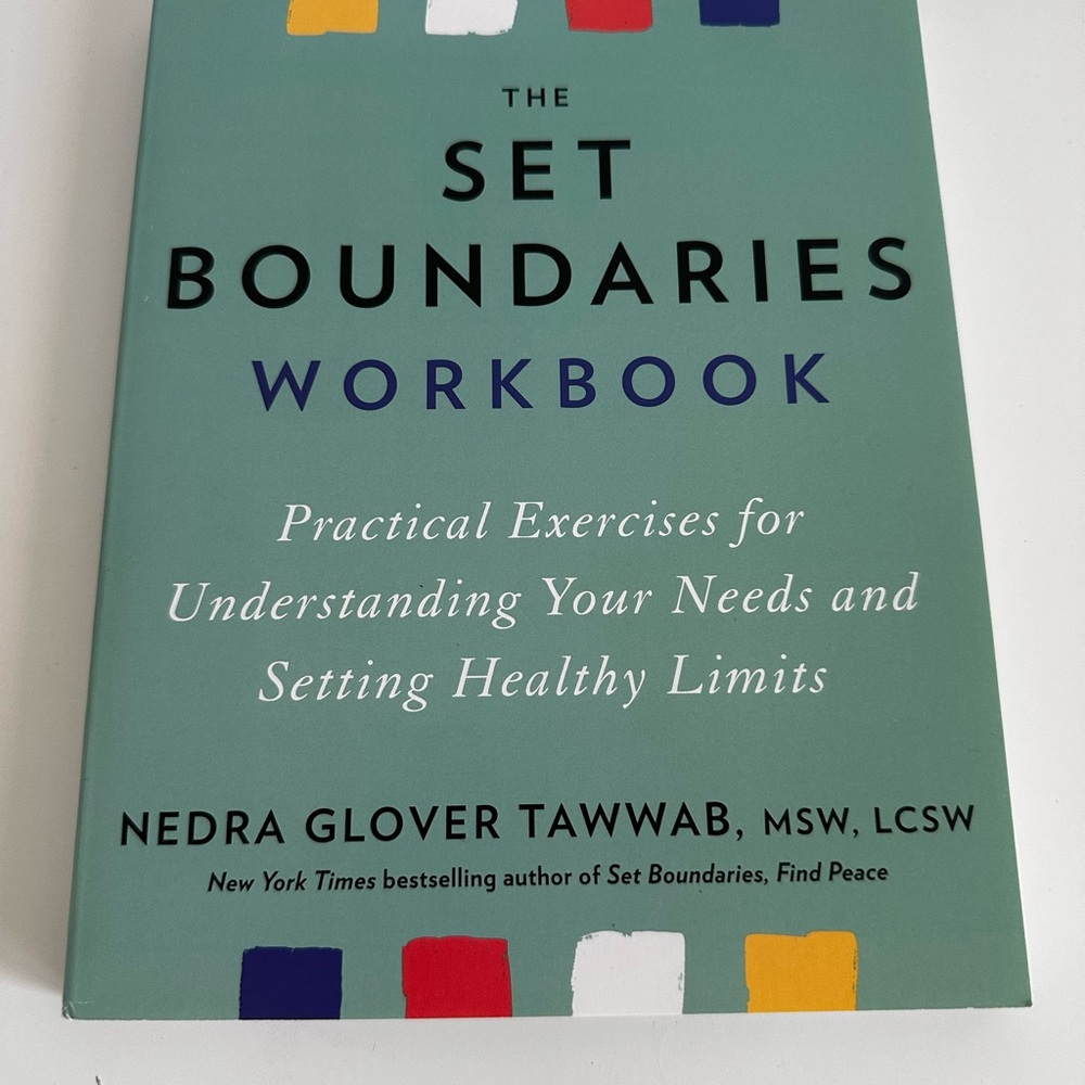 The Set Boundaries Workbook by Nedra Glover Tawwab
